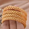 Bangle 4pcs Dubai for Women Bransoletka Africa Ball Biżuter