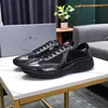 Sneaker designer di lusso Scarpe da uomo Allenatori in pelle autentica per il parto per permeabile per permeabile per permeabile per permeabile per permeabile per permeabili per permeabili per permeabili per permeabili per permeatura del tempo libero sono le dimensioni 38-45 HM05974