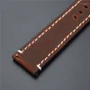 Watch Bands Genuine Leather Watchband Crazy Horse Style Double Sided Cowhide Strap 18mm 20mm 22mm 24mm Quick Release Men Band