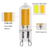 2 pièces G9 ampoules LED 7W 9W 12W G4 COB 15W lampes en verre remplacent l'ampoule halogène pour les lustres de luminaires suspendus