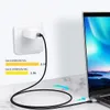 2PCS/LOT 100W USB Type C 3.1 Gen2 PD Fast Charger Cable 4K HD 10Gbps Data Cable for Switch/MacBook 1M PC Accessories