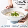 Servis uppsättningar Nordiska bordsplattan Set Bowl Hushållen liten färsk keramisk ris kreativ soppa Instant Noodle