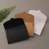 Gift Wrap Boxes 4x6 inch Black White Cardboard Photo Packaging Box Kraft Postcard Envelope Photos Package Case RRC631