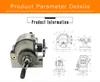 Cabeça divisória universal BS-0 4/5 polegadas 100mm 125mm Mandril de 3 mandíbulas de precisão semi com altura central 3-15 para fresadora