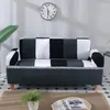 Stol t￤cker Comwarm Geometric Flower Leaf Printing Spandex Elastic Sofa Living Room Stretch Couch Cover Protector H￥llbara slipcovers