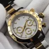 Luxury Mens Watch Designer Watches High Quality With Box Automatisk mekanisk rörelse Keramisk Bezel rostfritt stål Vattentäta lysande