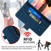 Étuis portefeuille en cuir hybride d'affaires pour Samsung A25 A24 A54 A34 S23 Ultra A14 5G Google Pixel 7 Pro fente pour carte support magnétique blocage Rfid épissure pochette à rabat