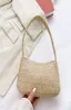 Fashion Handmade Woven Women Underarm Bag Ladies Causal Handbags Summer Beach Girls Daily Small Shoulder Bags Totes 20216816988