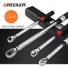 Greener 1/4 '' 3/8 '' Torque Key sleutelgereedschap 0,5-500n.m Twee-weg ratelauto fiets reparatie handgereedschap sleutel 5-100 ft-lb precieze bit