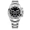 Дизайнерские мужские часы Высококачественные автоматические механические часы с механизмом 2813 Нержавеющая сталь 904L со скользящей кнопкой Керамический сапфир Наручные часы Glow montre de luxe