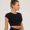 Ropa de gimnasio Ropa interior para mujer Tanques Camis Yoga Sujetador deportivo A prueba de golpes Correr Alta resistencia Fitness Entrenamiento Tops cortos Culturismo Camiseta