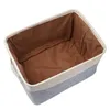 Dog Apparel Accessories Toy Storage Basket Pet Bins Wholesale VIP Canvas Bag Foldable Organizer Box Pets Supplies