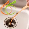 Bath Accessory Set 2pcs Plastic Cleaning House Flexible Sink Tub Dredging Pipe Sewer Kitchen Tools Bathroom Accessories