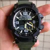 Brand new relogio men compass temp outdoor army men's sports watch military all functions resist water resistant wristwa253C