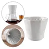 Coffee Filters Porcelain Drip Filter Removable Pure Over Cup For Home Accessories