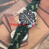 46mm Ny Casual BR Mens Watch Automatic Movement Square rostfritt stål CAPHIRE SAPPHIRE Crystal Luminous Dial Rubber Strap278e