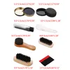 Shoe Shine Brush Kit Shoe Care Polishing & Cleaning with Pu Leather Sleek Elegant Trave