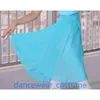 Stage Wear Ladies Professional Ballet Leotard Wrap Over Scarf Skirt Chiffon Gymnastics Dance Skating Open Tie Long 8Colo