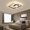 Lámparas de araña LED Luces interiores blancas y negras para el hogar Sala de estar Dormitorio Comedor Cocina Lámparas de techo modernas Ligg