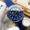 2023 U1 najwyższej klasy AAA OM-001 Montre de Luxe Luksusowe zegarki Importowane West Iron City 8217 Ruch Fine Steel Watchcase Silikonowy obserwa