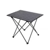 Camp Furniture 8ULTRA LICHT VOOKBALE Camping Tafel opvouwbaar buiten diner Picnic BBQ Zwarte opbergtas Zelfaandrijving