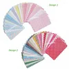 Gift Wrap Crafts Masking Sticker Set för DIY Diy Diary Scrapbook - Mixed 2 Designs 10Sets/Lot