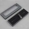 STORTERY CASE SOLID Synlig transparent PVC Window Pen Gifts Case Delicate Foder Design Pencil Box A354