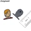 Brooches DZ435 Home Alone Figures Movie Enamel Pins Badge Brooch Backpack Bag Collar Lapel Decoration Jewelry