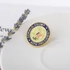Andra konst och hantverk Donald Trump Medal Brosch Crafts 24k Plated Prossed Badge 45th President Election RRC684