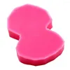 Baking Tools Pink Cake Decorating Silicone Mold Mouth Shape Inside Plastic Material Cake&Pastry