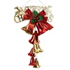 Party Supplies Christmas Jingle Bells Tree Hanging Pendant Decoration Xmas Year Festival For Home