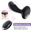 Itens de beleza Controle remoto sem fio 10 velocidades G-spot Vibration Prostate Massager Anal Vibrator Sexy Toys For Women Men Vibrating Butt Plug