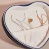 Jewelry Pouches Heart-Shaped Creative Storage Box Earrings Bracelet Necklace Organizer Or