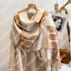 Kvinnor Cashmere Scarf Designer Scarves Winter Men Soft Thick Shawl Scarfs Luxury Letter Scarf Ladies Fashion Long Wraps