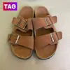 Sandals New Designer women Boston Clogs Slippers Slides Germany Cork Sandal fur slide mens Loafers Shoes womens Leather Suede Taupe Motion current 67ess