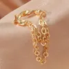 Backs oorbellen 1 dk gouden zilveren kleur geometrische tassel oormanchet zonder piercingclip voor dames kraakbeen klimmers oordeuken sieraden