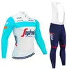 2024 Lidl Terkking Cycling Jersey Bibs Pants تناسب الرجال نساء Ropa Clclismo Team Winter Pro Thermal Fleece Bicycle Jacket Maillot Clothing