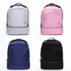 2023 NEW womens yoga sport Backpack Fitness bags large Travel lu Storage Bag outdoor lu nylon fold Dry wet separation good