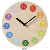 Wall Clocks Chic Clock Decor Battery Operated Low Noise Sturdy Lovely Cartoon Silent