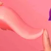 Articoli di bellezza Lingua Leccando Vibratori per donne clitoride potente vibrazione silenziosa Orgasmo giocattolo sexy Shop figa Spargitore a 10 velocit￠ vibratore