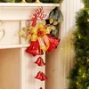 Party Supplies Christmas Jingle Bells Tree Hanging Pendant Decoration Xmas Year Festival For Home