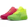 Lamelo 2023 Ball MB 01 Chaussures de basket-ball Rick Rouge Vert et Morty Galaxy Violet Bleu Gris Noir Queen Buzz City Melo Sports Trainner Baskets