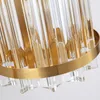 Wall Lamps FKL Modern Lights Crystal Gold Luxury Living Room Background Lamp Entrance Hallway Indoor Light Fixtures