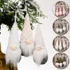 Christmas Decorations Ornaments Gift Santa Claus Snowman Tree Toy Doll Hang Decoration Hanging Pendant Faceless Plush Year 2022