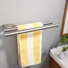 Akcesorium do kąpieli Uchwyt ręcznika do półek łazienkowych Luksusowy zestaw do toalecze stal ze stali nierdzewnej Home Home Akcesoria ścienne wieszak