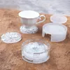 Table Mats Coasters Resin Molds Round Casting Molds/ Storage Box Mold For DIY Epoxy Home Decoration