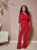 2024 Designer Retro Women tracksuits Velvet two 2 Piece Set Sexy Bodycon Shirt Flare Pants Sets Elegant Suit Long Sleeve Outfit Wholesale fall winter clothes 9058