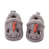 Pierwsze spacerowicze Baby Girls Boys Cartoon Plush Animal Buty Prewalker Sneakers ciepłe maluch dla niemowląt buty śniegowe