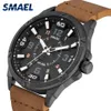 2020 Smael Men's Castary Watch Relojes Hombre 2019 Top Brand SL-9102 Watch Men Simple Quartz Watches with Reylogio Masc276T