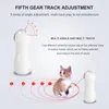 Giocattoli per gatti Giocattolo interattivo automatico Smart Teasing Pet LED Laser Modalità portatile divertente Accessori per gatti elettronici Carica USB
